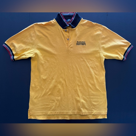 Ferrari Other - Vintage 90's Scottsdale Ferrari Polo Shirt - Size Large